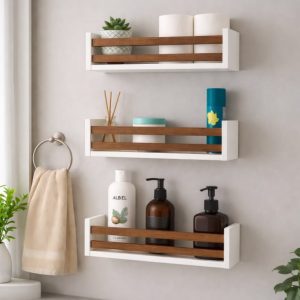 Estante para pared de baño